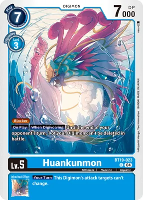 Huankunmon, Digimon card BT19-023
