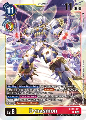 Dynasmon, Digimon card BT19-041