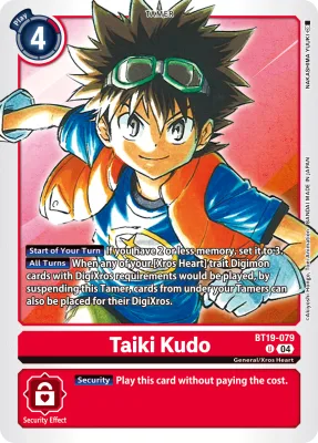 Taiki Kudo, Digimon card BT19-079