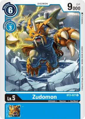 Zudomon, Digimon card BT2-027
