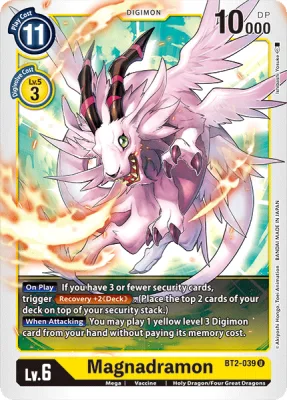 Magnadramon, Digimon card BT2-039