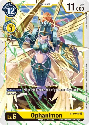 Ophanimon, Digimon card BT2-040