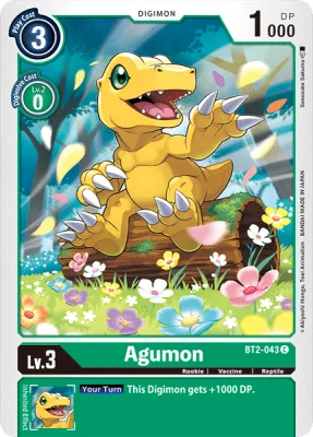 Agumon, Digimon card BT2-043