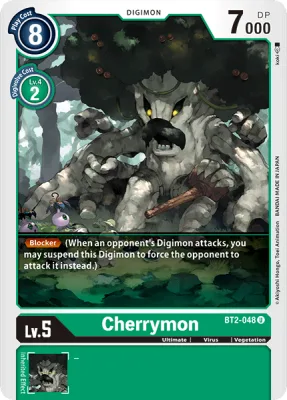 Cherrymon, Digimon card BT2-048