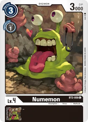 Numemon, Digimon card BT2-056