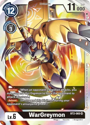 WarGreymon, Digimon card BT2-065