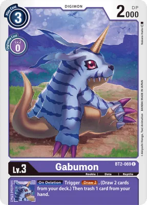Gabumon, Digimon card BT2-069