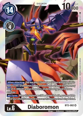 Diaboromon, Digimon card BT2-082