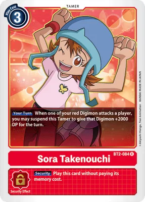 Sora Takenouchi, Digimon card BT2-084