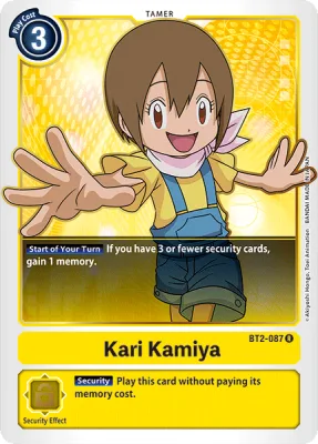Kari Kamiya, Digimon card BT2-087