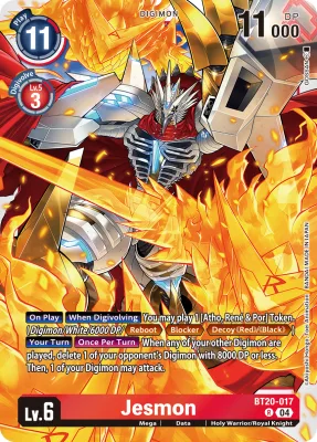 Jesmon, Digimon card BT20-017