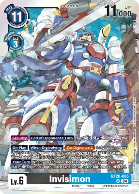 Invisimon, Digimon card BT20-055
