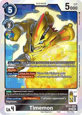 Timemon, Digimon card BT21-059