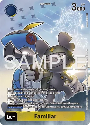 Familiar, Digimon card BT22-TOKEN