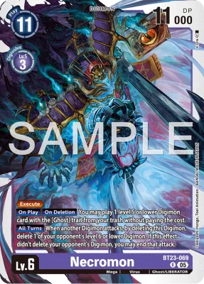 Necromon, Digimon card BT23-069