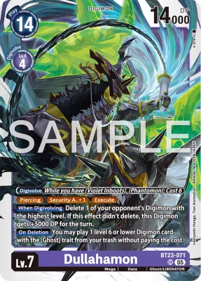 Dullahamon, Digimon card BT23-071