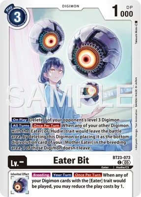 Eater Bit, Digimon card BT23-073