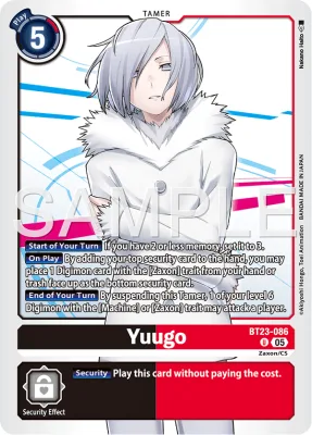 Yuugo, Digimon card BT23-086