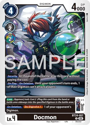Docmon, Digimon card BT24-057