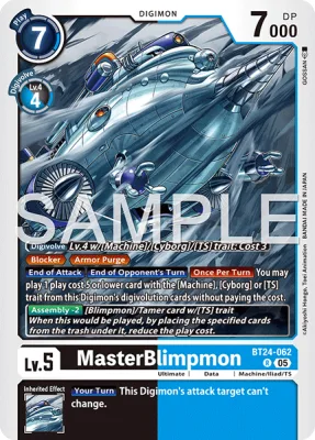 MasterBlimpmon, Digimon card BT24-062