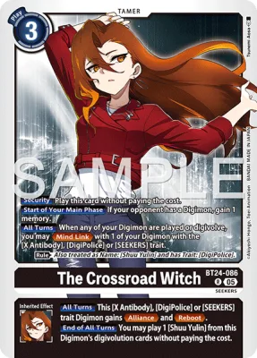 The Crossroad Witch, Digimon card BT24-086