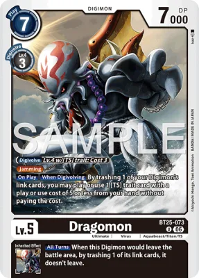 Dragomon, Digimon card BT25-073