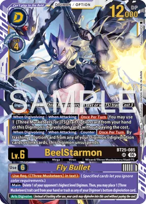 BeelStarmon, Digimon card BT25-085