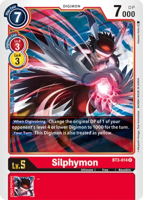 Silphymon, Digimon card BT3-014