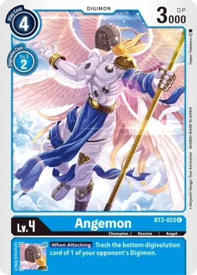 Angemon, Digimon card BT3-023