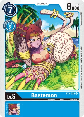 Bastemon, Digimon card BT3-028