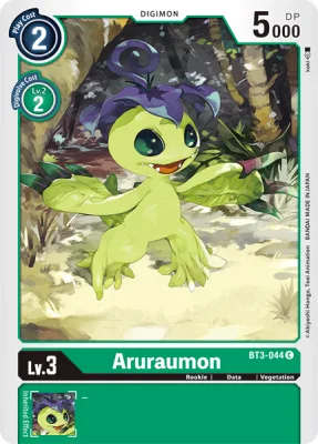 Aruraumon, Digimon card BT3-044