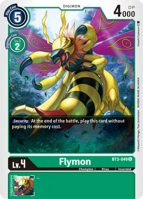 Flymon, Digimon card BT3-049