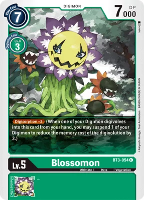 Blossomon, Digimon card BT3-054