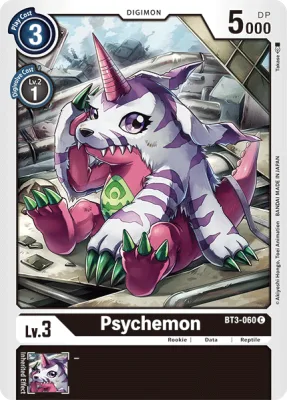 Psychemon, Digimon card BT3-060