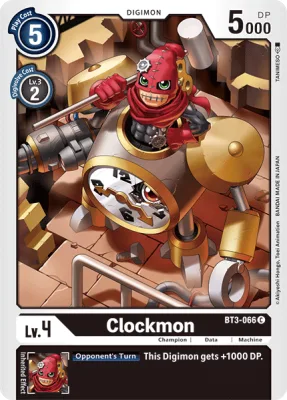 Clockmon, Digimon card BT3-066