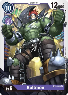 Boltmon, Digimon card BT3-089