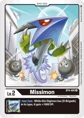 Missimon, Digimon card BT4-005