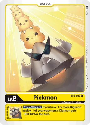 Pickmon, Digimon card BT5-003