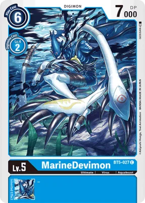 MarineDevimon, Digimon card BT5-027