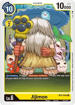 Jijimon, Digimon card BT5-043