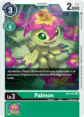 Palmon, Digimon card BT5-047