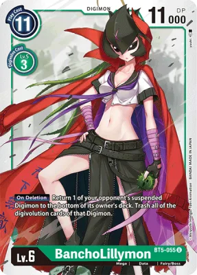 BanchoLillymon, Digimon card BT5-055