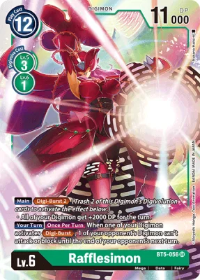 Rafflesimon, Digimon card BT5-056
