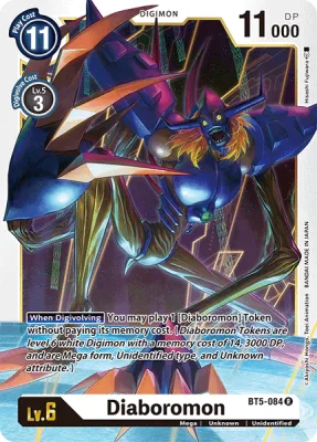 Diaboromon, Digimon card BT5-084