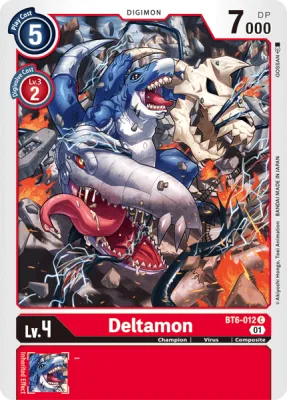Deltamon, Digimon card BT6-012
