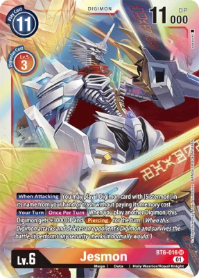 Jesmon, Digimon card BT6-016
