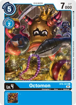 Octomon, Digimon card BT6-023