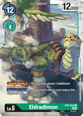 Eldradimon, Digimon card BT6-053