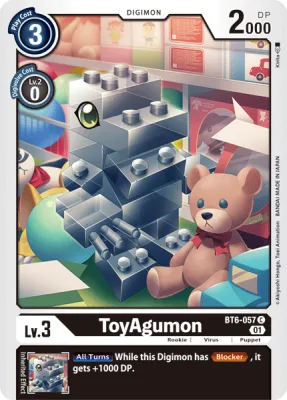 ToyAgumon, Digimon card BT6-057