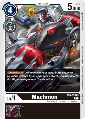 Machmon, Digimon card BT6-059